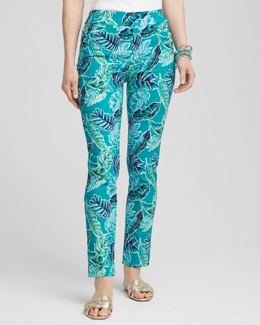 Brigitte™ Tropical Pull-On Ankle Pants - US 2255