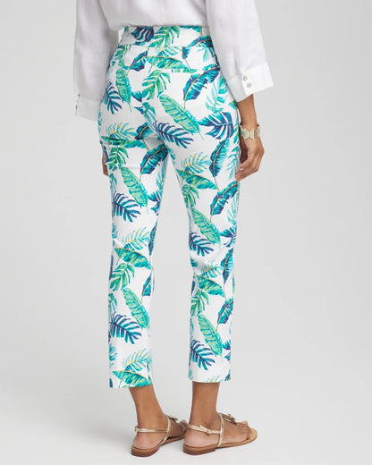 Brigitte™ Tropical Pull-On Cropped Pants - US 9476