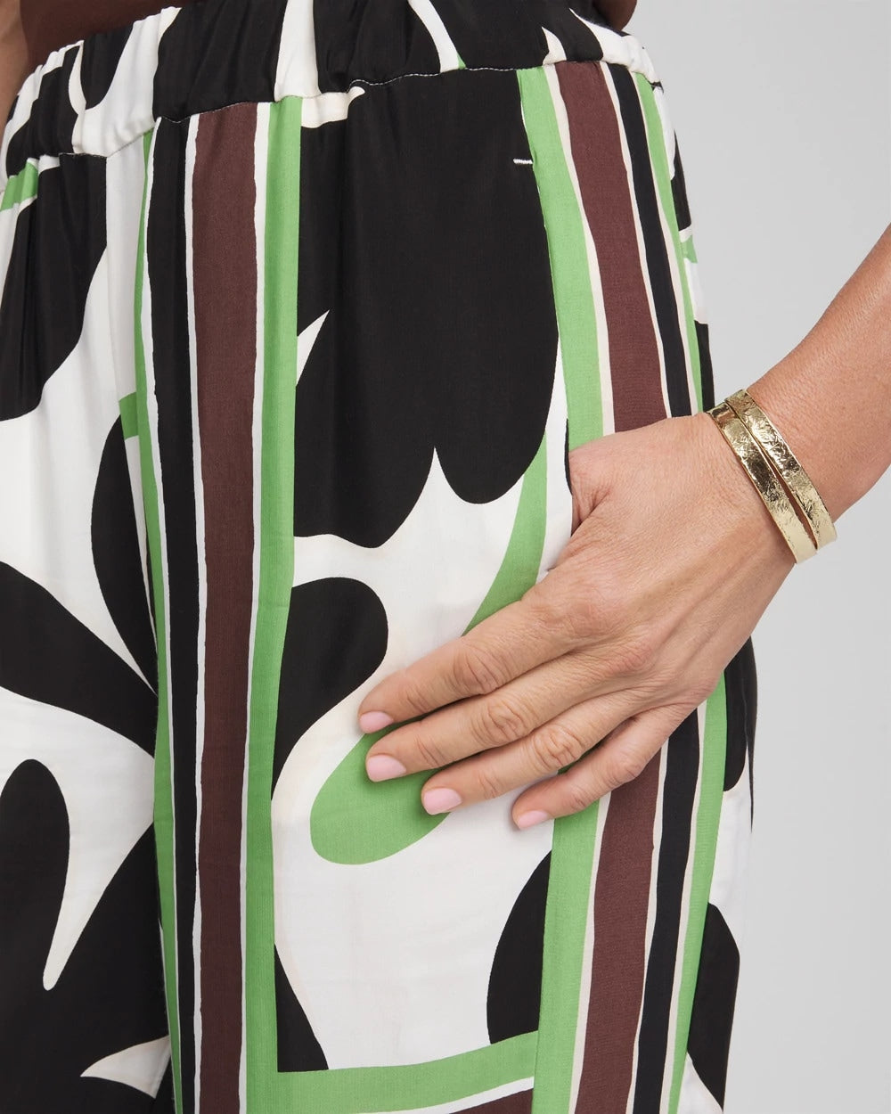 Printed Silky Soft Pants - US 2200