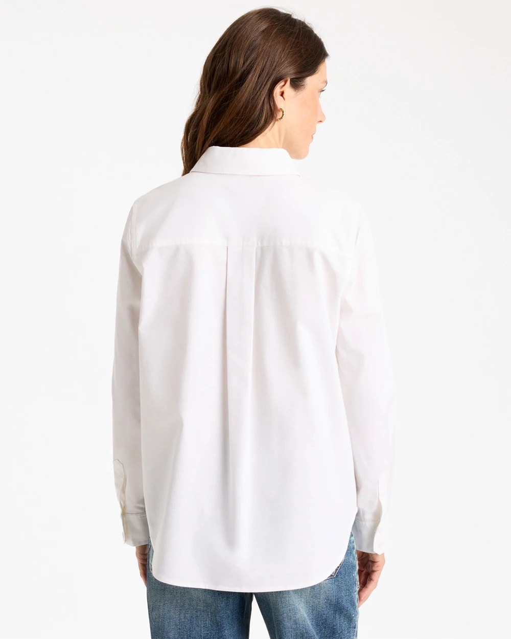 Cotton-Blend Oxford Shirt - US 0848
