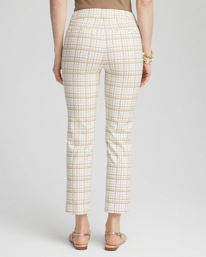 Brigitte™ Plaid Cropped Pants - US 8660