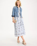 Palermo Striped Tie-Front Skirt - US 5832