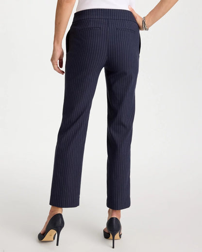 Brigitte™ Straight Pinstripe Cropped Pants - US 7144