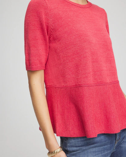 Pullover Peplum Sweater - US 2548