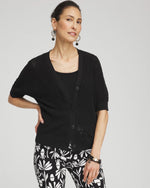 Dolman Pointelle Cardigan - US 6945