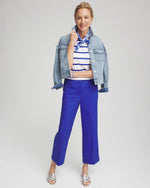 Lightweight Relaxed Straight Cropped Pants - US 0479