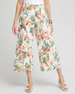 Floral Eyelet Culotte Pants - US 1311