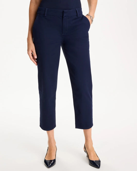 Relaxed Boyfriend Chino Crop Pants - US 8830