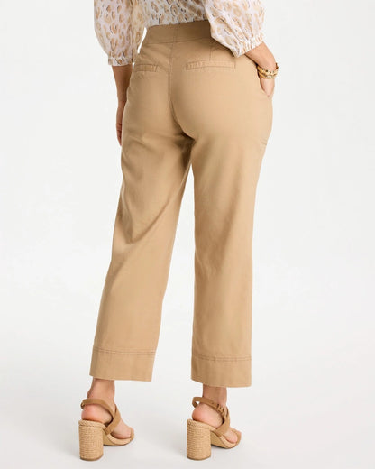 Relaxed Linen Crop Pant - US 2878