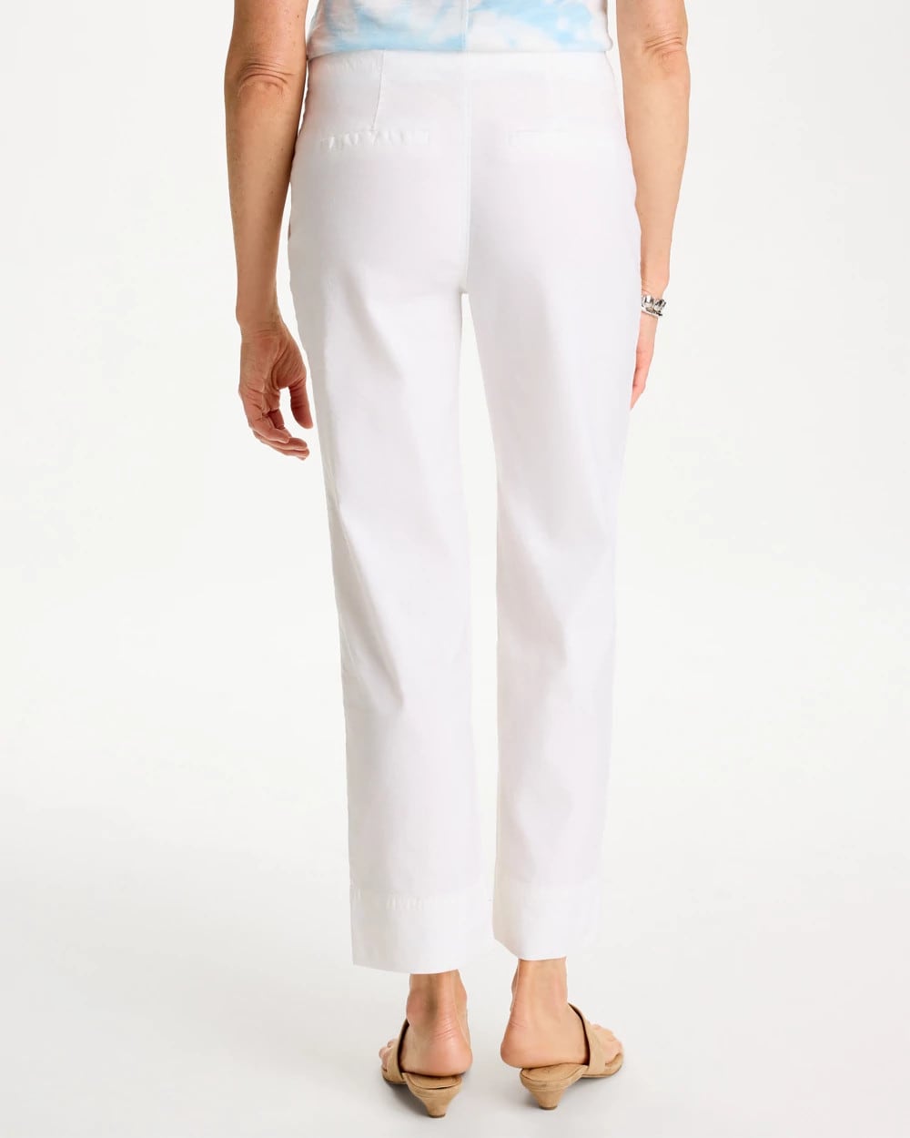 Relaxed Linen Crop Pant - US 0344