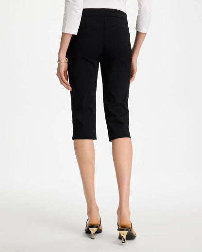 Brigitte™ Slim Rivet Pull-On Capri Pant - US 0829