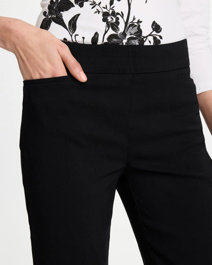 Brigitte™ Slim Rivet Pull-On Capri Pant - US 0829