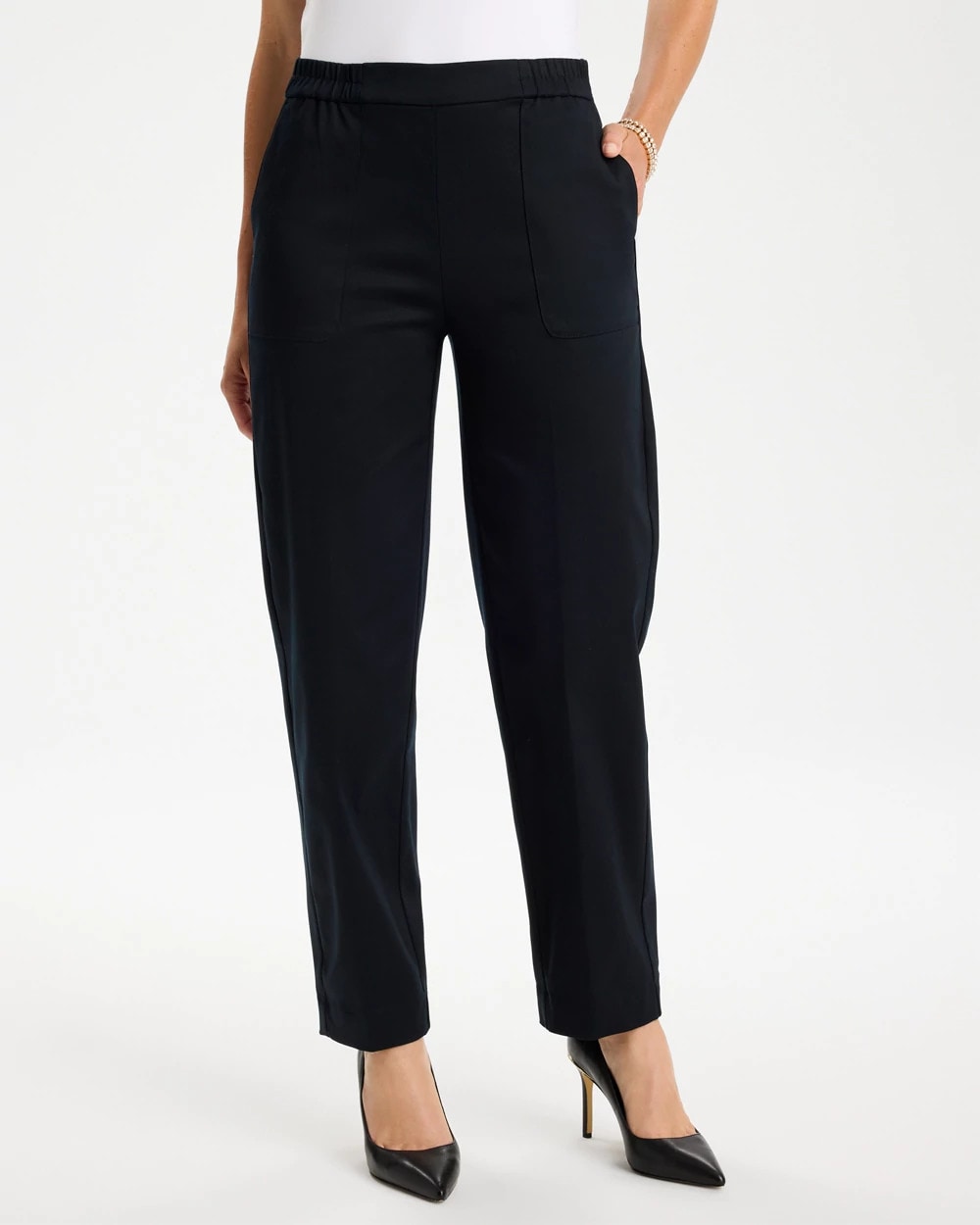 Relaxed Tapered Crop Pants - US 1244