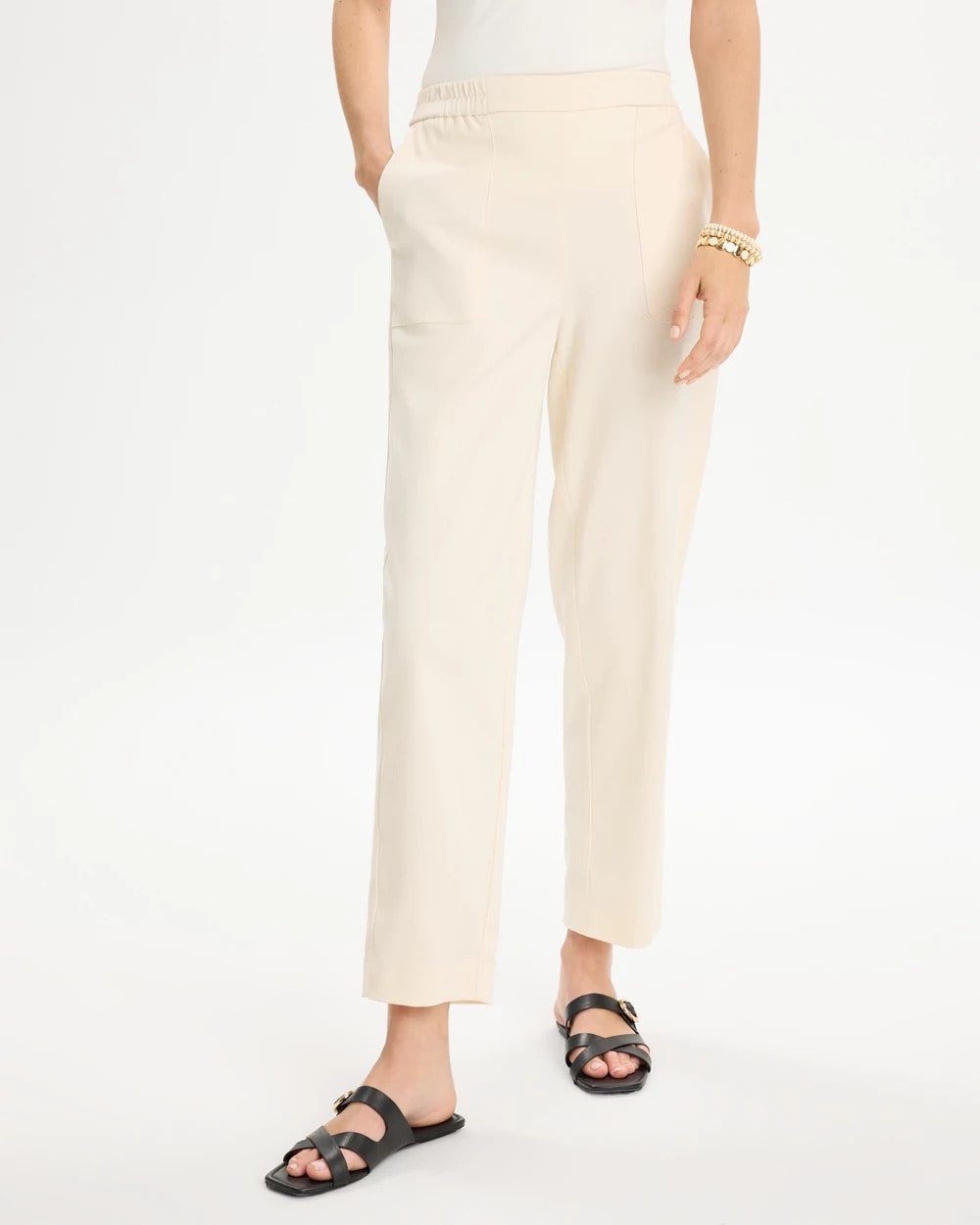 Relaxed Tapered Crop Pants - US 9506