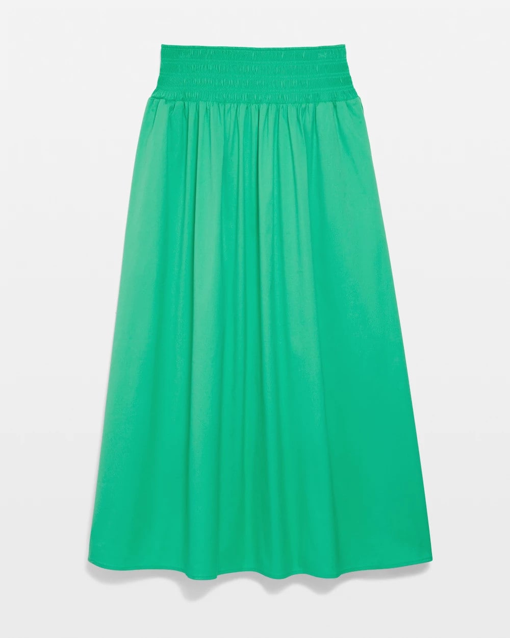 Poplin Smocked Waist Skirt - US 1442
