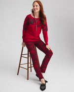 Juliet Swirl Print Ankle Pants - US 1885