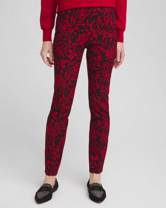 Juliet Swirl Print Ankle Pants - US 1885