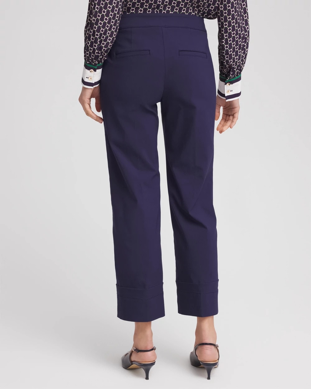 Emme Sailor Straight Crops - US 4194
