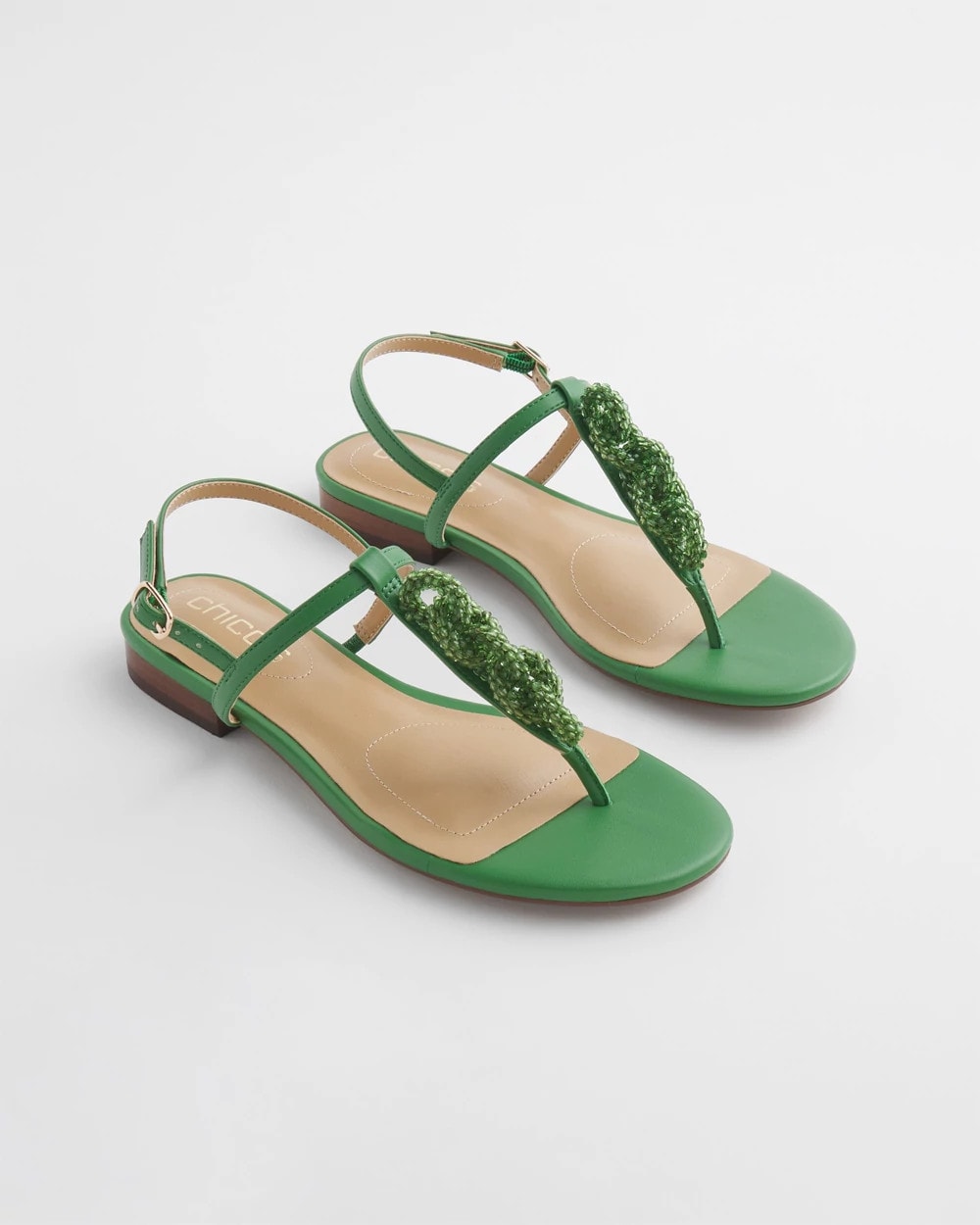 T-Strap Sandals - US 2029