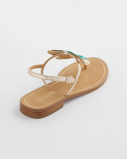 Butterfly T-Strap Sandal - US 8748