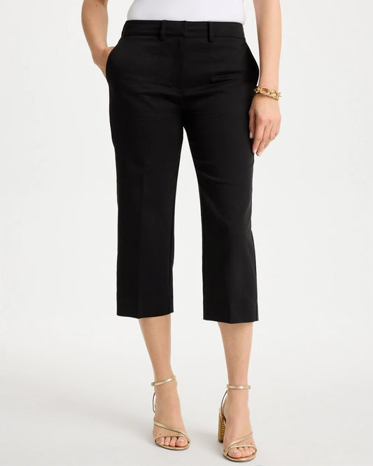 Emme Sateen Straight Capri Pants - US 5222