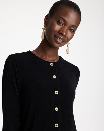Travelers™ Collection Scoopneck Shirt Jacket - US 2674
