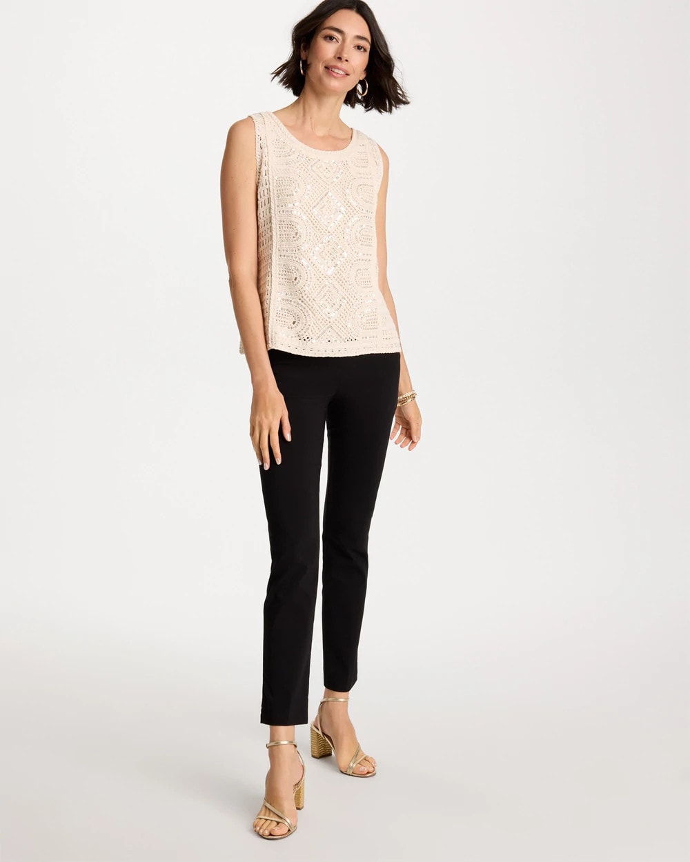 Crochet Sequin Tank - US 1994