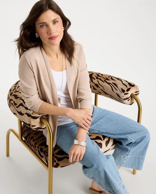 Sequined Summer Romance Cardigan - US 5695