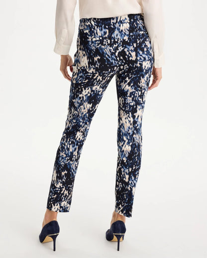 Brigitte™ Slim Swirled Pull-On Ankle Pants - US 7787