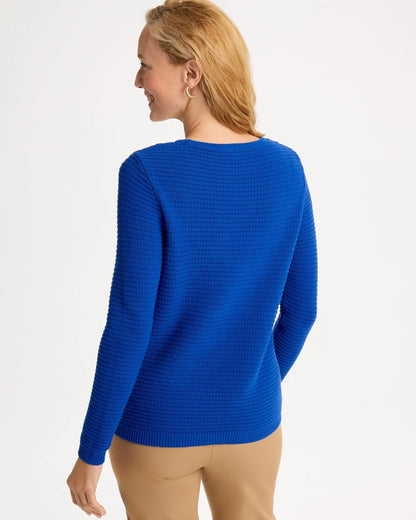 Button-Detail Pullover Sweater - US 6727
