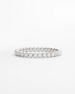 Faux Tennis Stretch Bracelet - US 8252