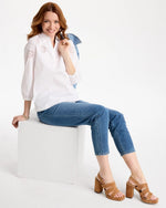 Slim Tapered Ankle Knit Denim - US 0702