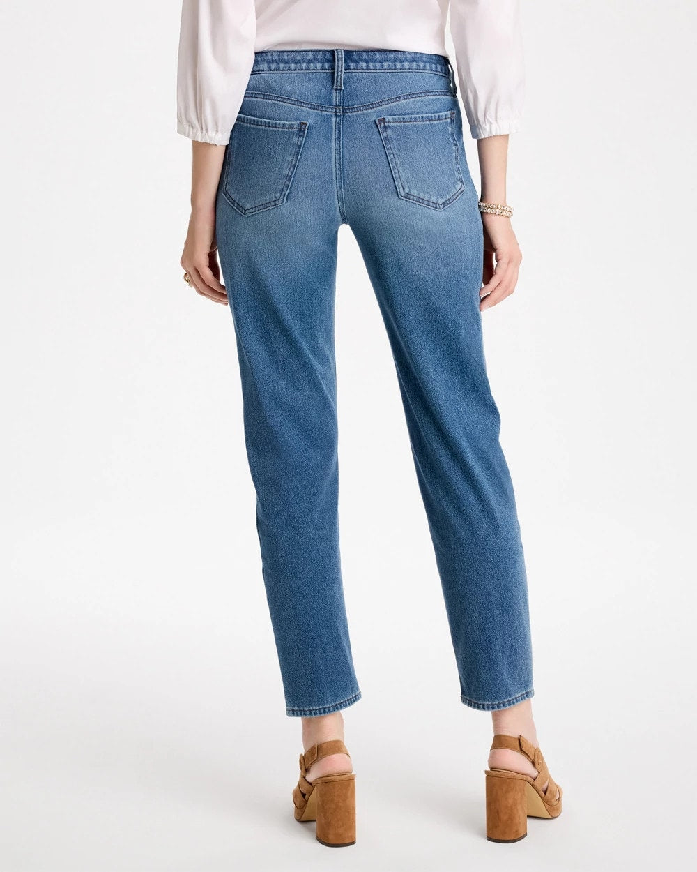 Slim Tapered Ankle Knit Denim - US 0702