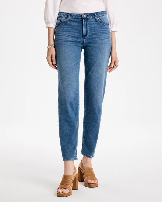 Slim Tapered Ankle Knit Denim - US 0702