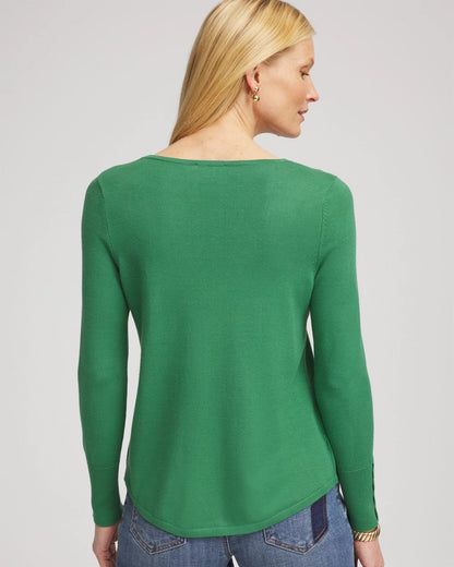 Ella V-Neck Pullover Sweater - US 4094