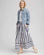 Midi Striped Skirt - US 9955