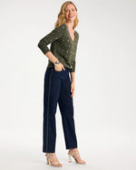 Studded Girlfriend Straight Ankle Jeans - US 5203