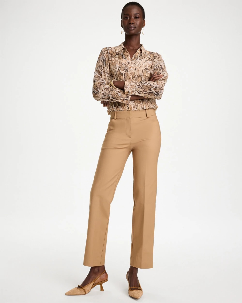 Emme Slim Soft-Stretch Pants - US 3009