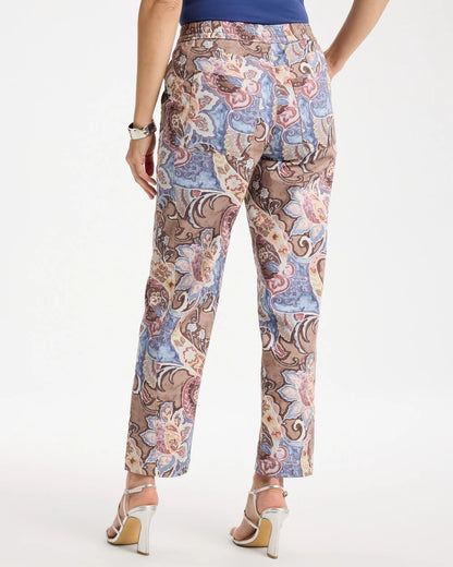 Printed Boyfriend Chino Pants - US 5541