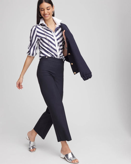 Brigitte™ Wide-Leg Cropped Pants - US 0304