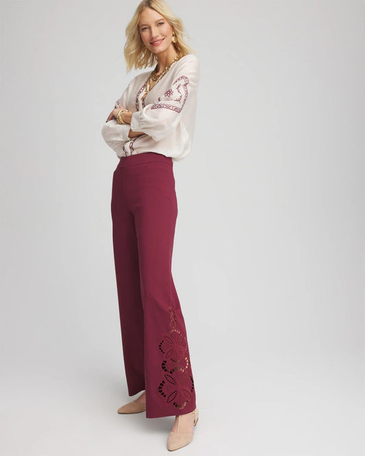 Brigitte™ Cut-out Wide-Leg Pants - US 8657