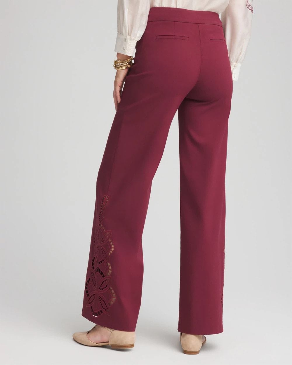 Brigitte™ Cut-out Wide-Leg Pants - US 8657