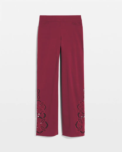 Brigitte™ Cut-out Wide-Leg Pants - US 8657