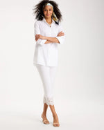 Brigitte™ Slim Scalloped Ankle Pants - US 3563