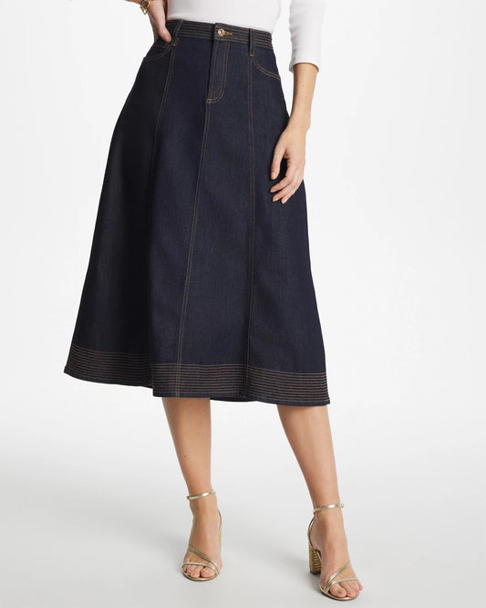 Trapunto Stitch Skirt - US 1288