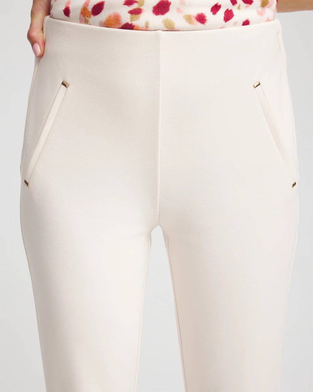 Juliet Slim Trim Detail Ankle Pants - US 4762