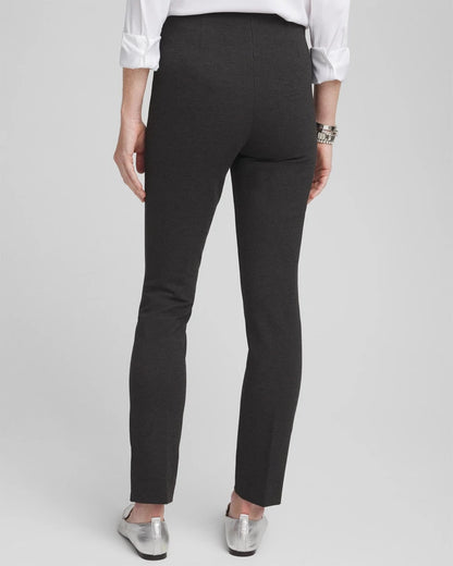 Juliet Trim Detail Ponte Ankle Pants - US 9917