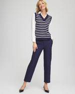 Cotton Straight Ankle Trousers - US 4737