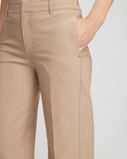 Cotton Straight-Leg Trousers - US 5655