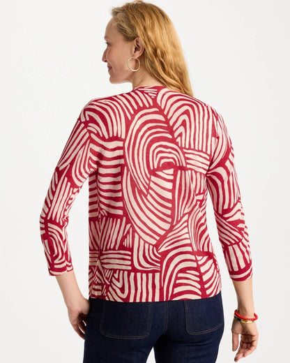 Geo Summer Romance Cardigan - US 1116